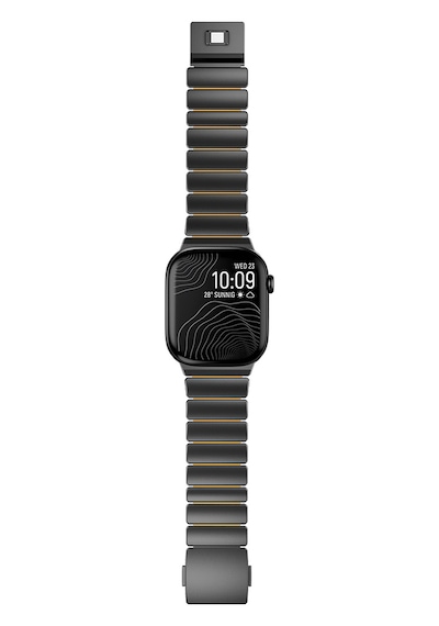 Apple Uyumlu Watch  Ultra 1/2/3 49mm Kordon Hafif Saf Titanyum Kayış 149