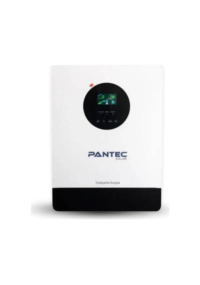 Pantec 6.2kw Yüksek Voltaj Tam Sinüs Akıllı İnverter 48v 100a Mppt Şarjlı İnverter - Wifi