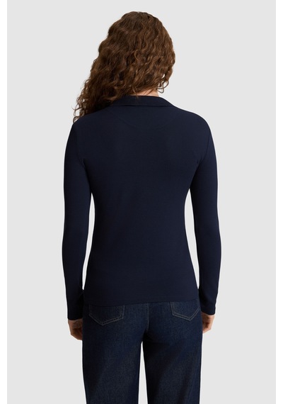 U.S. Polo Assn. Kadın Lacivert Basic Sweatshirt 50326760 Vr033