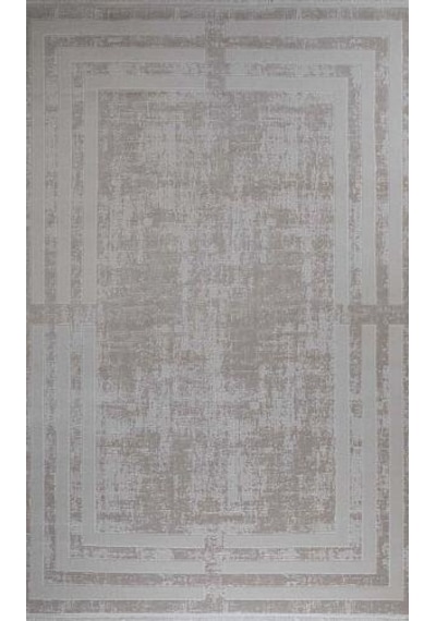 Gabardin Alessa 8003 Krem Serisi Triko Akrilik Salon Oturma Yatak Odası Halısı Krem