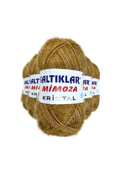 5 Adet Mimoza Kristal Işıltılı Şal Patik Yelek İpi 54