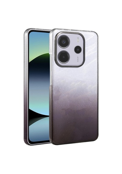 Xiaomi Redmi Note 14 4g Glossy Kapak - Siyah 0.2M-Çok Renkli