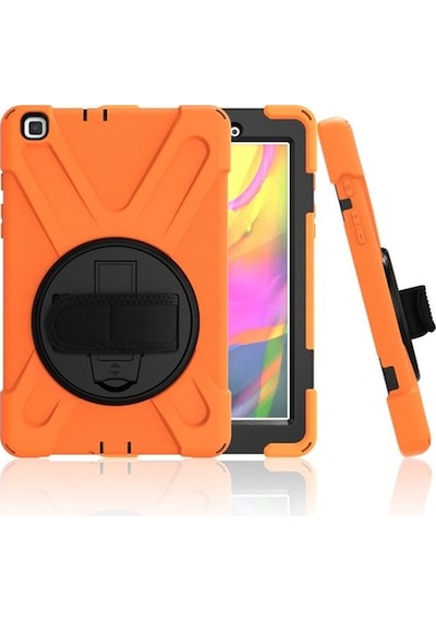 Samsung Uyumlu Galaxy Tab A 8.0 T290 T295 T297 Kılıf Defender Askılı Zır