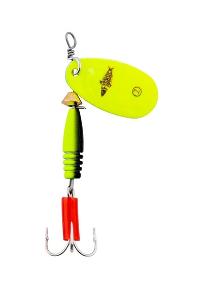 Döner Kaşık - Fishack Glidex - Limon - 5g - No:2 - Alabalık/turna/levrek Olta Kaşığı