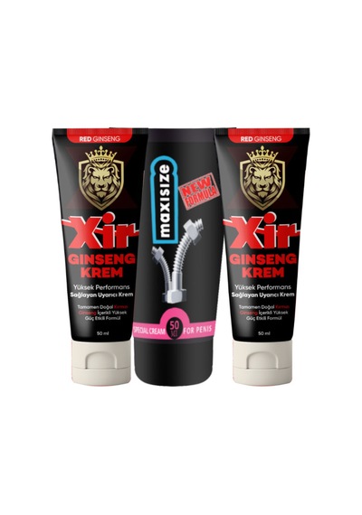 Xir Erkeğe Özel Karışım Krem 2 x 50 ML + Maxi Size Erkeğe Özel Krem 50 ML