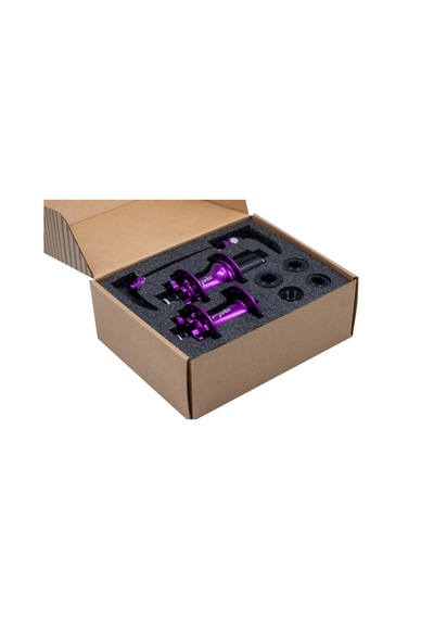 Raptor - Göbek Seti 32h Mor 8 12s, Qr + Thru Axle, 8 10s Pul Dahil 6 Vida