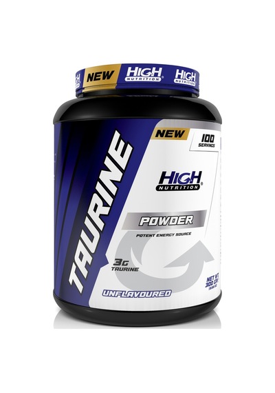 High Nutrition %100 Pure Taurine Powder 300 G 100 Servis 3000 MG