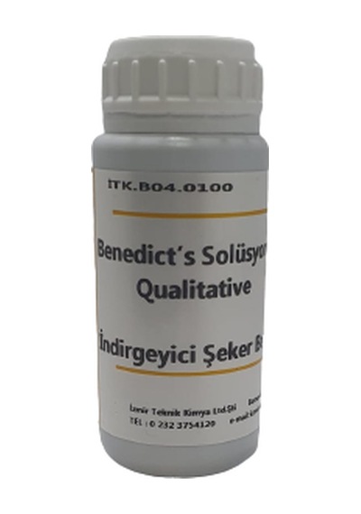 Benedict' S Qualitative Solüsyon Çözeltisi 100 Ml