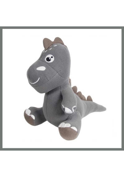 Bezos Dino Peluş Oyuncak Gri 25 Cm Mmbz