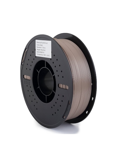 Filamix Pla Metallic Gold Filament 1.75mm 1kg Metalik Görünüm