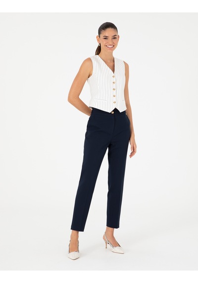 Pierre Cardin Kadın Lacivert Pantolon 50290383-vr033 Lacivert
