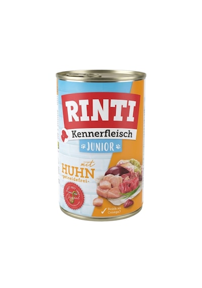 Rinti Gurme Tavuklu Konserve Yavru Köpek Maması 400 Gr