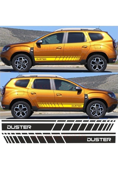 One Vıp Sale Dacia Duster İçin Uyumlu Aksesuar Oto Yan Şerit Sticker