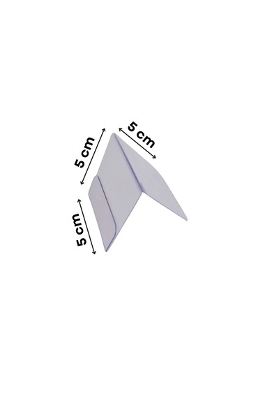 10 Ad Silinebilir Karatahta Siyah Etiket Stand 10x10 Cm Açılı