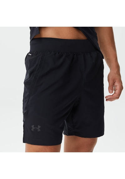 Under Armour Launch Elite Erkek Siyah Koşu Şortu