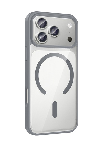 Apple iPhone Uyumlu 17 Pro Max Kılıf Kenarlar İnce Arka Kısım Magsafe Kamera Yükseltili Silikon