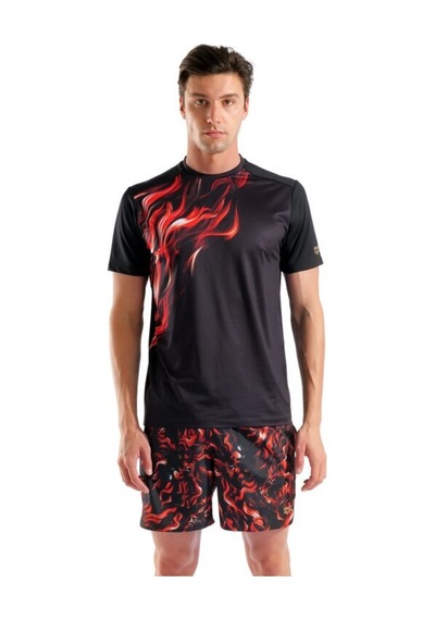 Arena T-shırt Multı-black Graphıct Unisex Performans SIYAH
