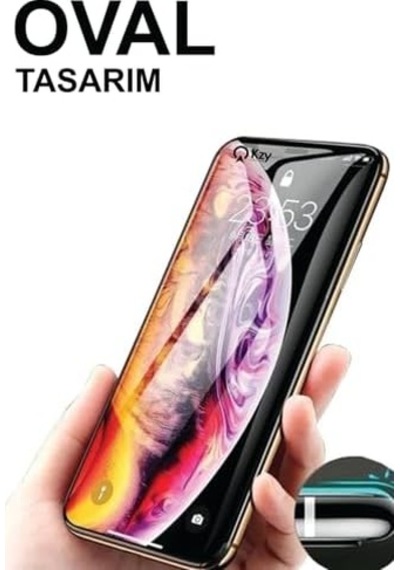 Galaxy A72 İle Uyumlu Tam Kaplayan 21d Temperli Ekran Koruyucu Cam