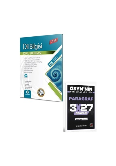 2027 Bilgisarmal 2027 Tyt Ayt Dil Bilgisi Soru Bankası+ Evp Akademi Paragraf