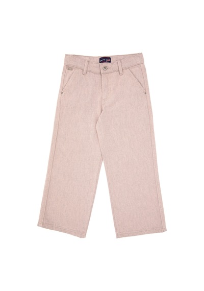 U.S. Polo Assn. Kız Çocuk Pudra Loose Fit Jean Pantolon 50314317-VR042