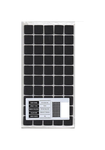 Mobilya Altı Kaydırmaz Eva 20*20mm