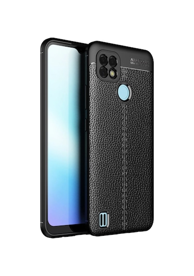 Uryport Realme C21 Kılıf Auto Focus Kapak - Siyah