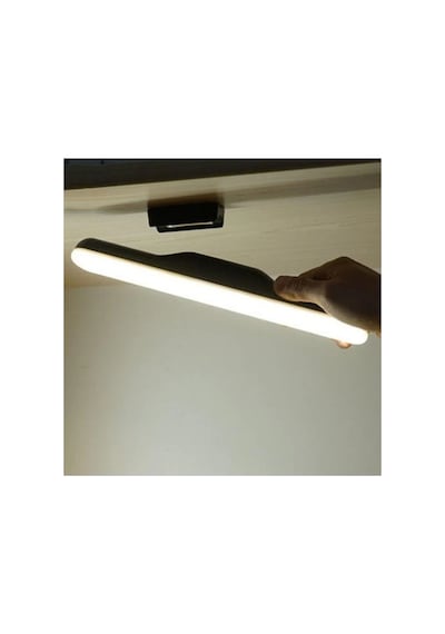 Ct-5249 6w Martı Led Aplik Dimmerli Dokunmatik 3 Işık Modlu Şarjlı Ve Mıknatıslı Kablosuz Dolap Siyah Renk Diğer