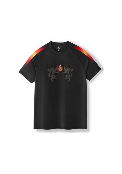 Gsstore Galatasaray Match Day Aslanlı T-shirt E251318 Siyah Gsstore Galatasaray Match Day Aslanlı T-shirt E251318 Siyah