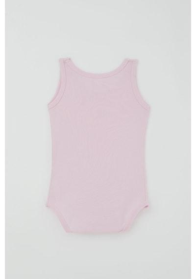 Breeze Kız Çocuk Çıtçıtlı Atlet Zıbın Body Basic 1-3 Yaş , Pembe