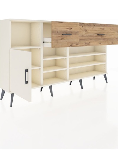 Arges Konsol 6 Raflı 2 Çekmeceli Tek Kapaklı 176x30x99 Aytaşı-aytaşı/çam Aytası/atlas Çam - Aytası Arges Konsol 6 Raflı 2 Çekmeceli Tek Kapaklı 176x30x99 Aytaşı-aytaşı/çam Aytası/atlas Çam - Aytası