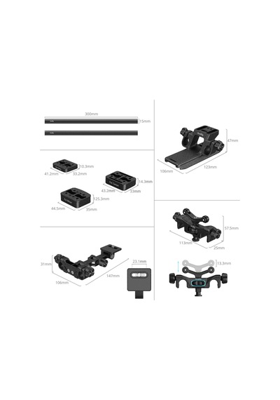 Smallrig 4429 Yaban Hayatı Fotoğrafçılığı Seti 501pl