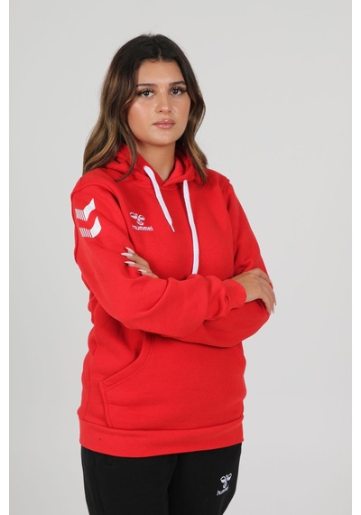 Hummel Armin Pamuklu Hoodie Kırmızı