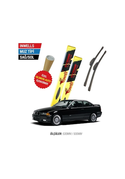 Bmw 3 Serisi E36 İnwells Muz Silecek (1991-1998)
