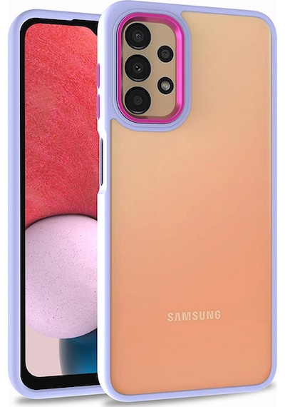 Zore Galaxy Uyumlu A13 4g Kılıf Flora Kapak - Yeşil Yeşil