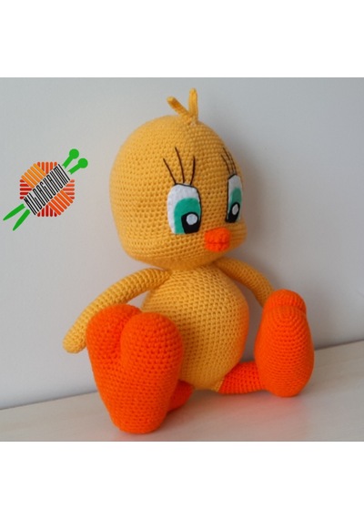 Amigurumi Tweety Oyuncak