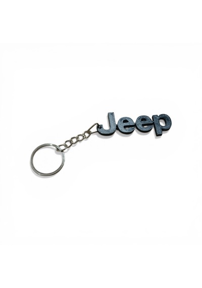 Jeep Anahtarlık Siyah Plastik