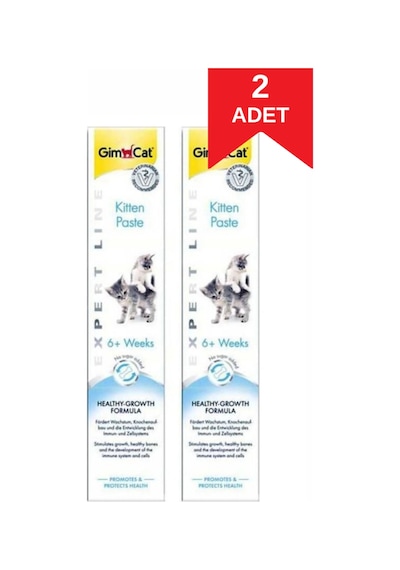 Gimcat Kitten Paste Yavru Kedi Macunu 50 Gr X 2 Adet