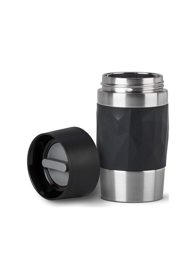Tefal Travel Mug Compact Termos - Siyah - 0,3 Litre Çok Renkli