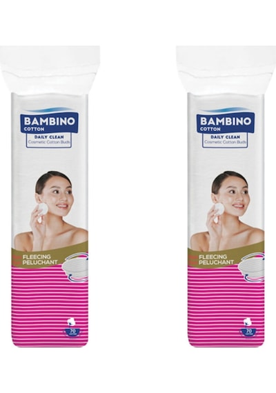 Bambino Disk Makyaj Temizleme Pedi 70'li X 2adet