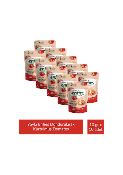 Yayla Enfies Domates 15 Gr X 10 Adet 15 G