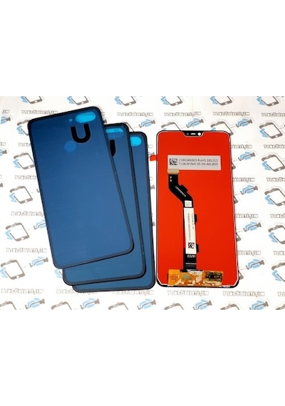Xiaomi Uyumlu Mi 8 Lite Lcd Ekran Dokunmatik+Arka Pil Kapağı (247210619)