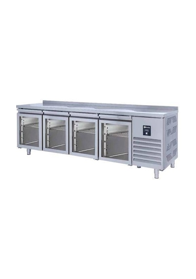Iceinox Tezgah Tip Gn Buzdolabı 4 Cam Kapılı