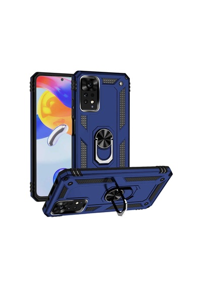 Xiaomi Redmi Note 11 Pro 5G Kilif Vega Yüzüklü Standli Zirh Kilif 542845694