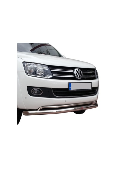 Volkswagen Amarok Ön Krom Koruma Bıyık Paslanmaz Çelik