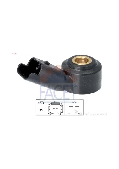 Citroen Nemo Vuruntu Sensoru 1.3 Hdi 2012-2017 Facet 93165