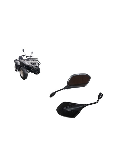 Motosiklet Ayna Takımı - Hunter 300 Atv Ayna Takim