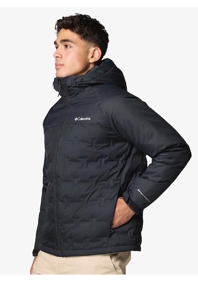 Columbia Wm7857 Grand Trek Iıı Down Hooded Jacket Erkek Mont Siyah
