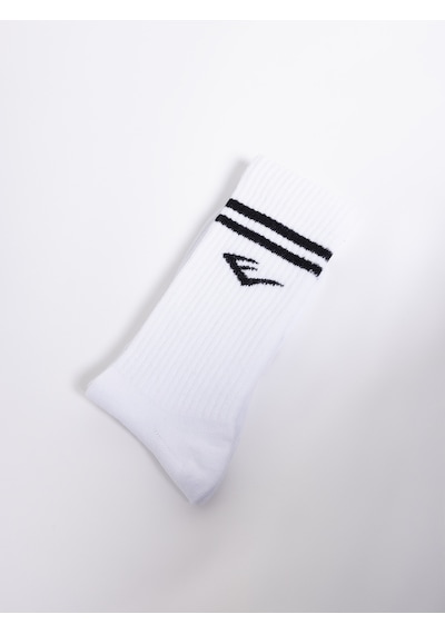 Everlast Stripe Econ 3'lü Beyaz Çorap Beyaz