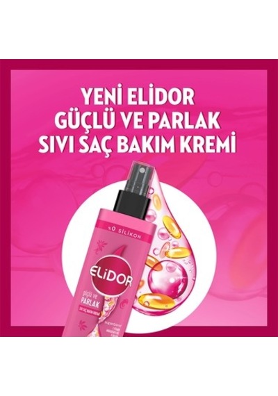 Sıvı Saç Bakım Kremi 200ml, E Vitamini Ve Makademya Yağı İle