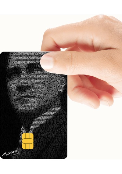 Atatürk 4'lü Set Kredi/banka Kart Kaplama Sticker Standart